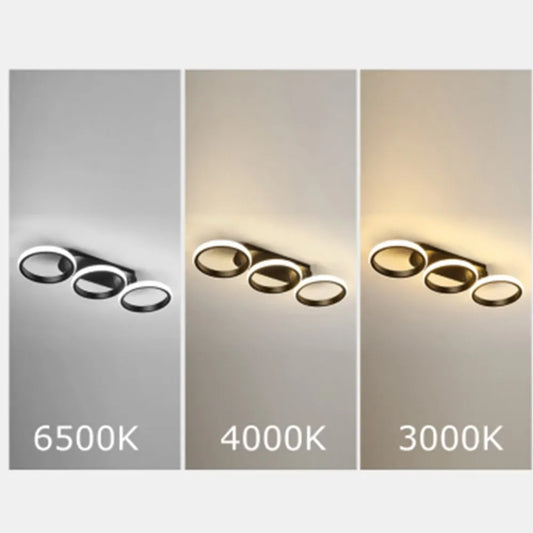 LED Ceiling Light 3 colors Modern Round Square-shaped For Hallway Bedroom Checkroom Living Room Restaurant Staircase Lighting