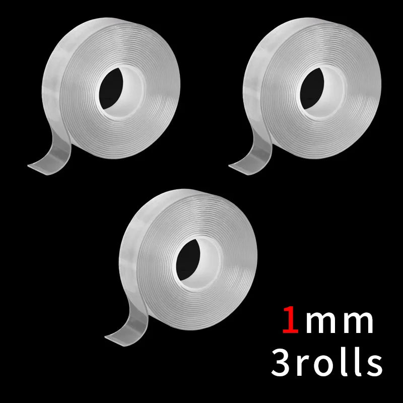 nano tape double sided  NanoTape Double-Sided Adhesive Tape  High Viscosity and Is Fixed On The Wall Without Leaving Traces