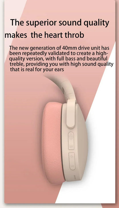 Xiaomi Original Bluetooth Earphone P2961 HIFI Headset Wireless Headphones Over-ear Earbuds For Ios Android Game Music 2025 New