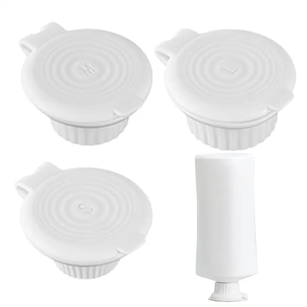 3pcs Inverted Bottle Cap Bottle Emptying Caps Kit Inverted Caps Flipping Bottle Caps Set For Bathroom Lotions and Shampoos
