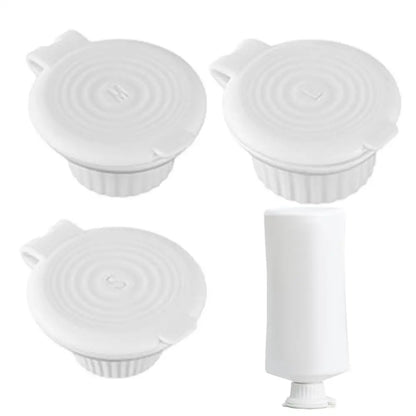 3pcs Inverted Bottle Cap Bottle Emptying Caps Kit Inverted Caps Flipping Bottle Caps Set For Bathroom Lotions and Shampoos