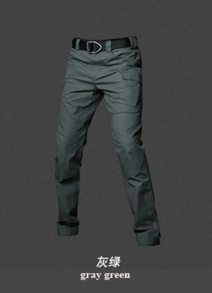 2023 High Quality Waterproof Cargo Pants Solid Sweatpants Trousers Outdoor Straight Men Tactical Cargo Pants