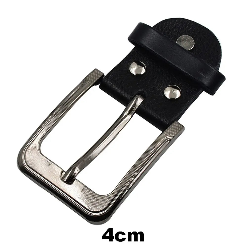 1Pcs New Men Belt Buckle Zinc Alloy Buckle Genuine Leather Buckle 2.5/3.5/4 cm Belt Head Men Fashion Apparel Accessories