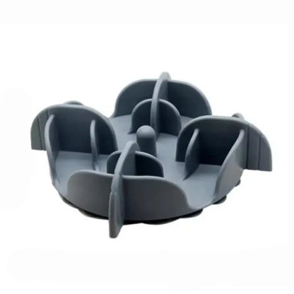 Convenient Silicone Dog Slow Feeder Anti Choking Soft Pet Slow Food Bowl Wear Resistant Safe Puppy Feeding Bowl Cats
