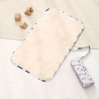Simple Foldable Baby Changing Mat Portable Quick Change Diaper Changing Pad Durable Lightweight Newborn Diaper Changer Toddler