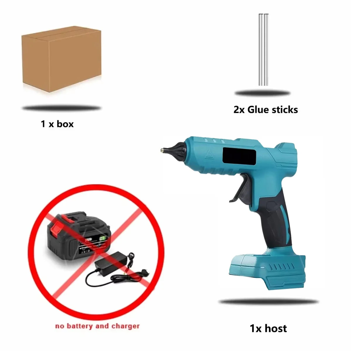 Cordless Hot Glue Gun Industrial Mini Glue Guns Thermo Electric Repair Tool For Makita 18V Lithium Battery