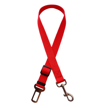 2021 New Vehicle Car Pet Dog Seat Belt Puppy Car Seatbelt Harness Lead Clip Pet Dog Supplies Safety Lever Auto Traction Products