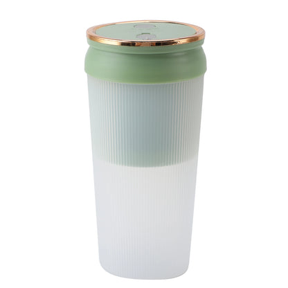 Portable Blender 4 Blades Cordless 300ml Capacity USB Rechargeable Handheld Personal Size Blender for Juice Shakes Smoothies