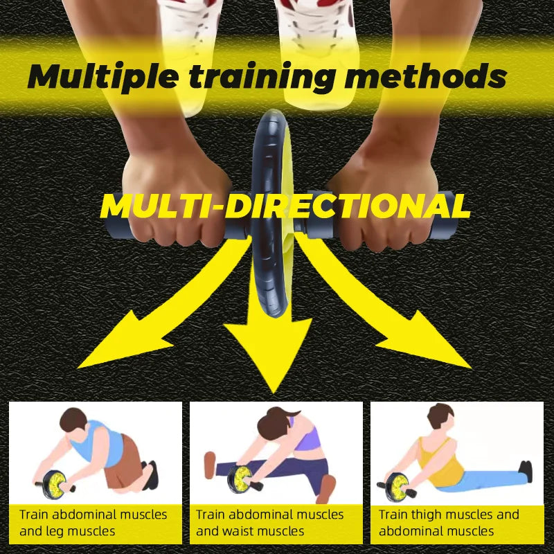 Abdominal Trainer Abdominal Exercise Roller Rollators Household Fitness Accessories Athletics Ab Roller Abdominal Fitness Wheel