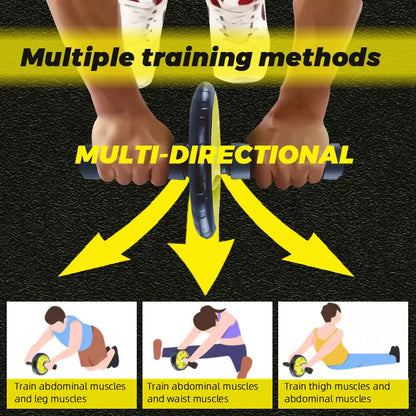 Abdominal Trainer Abdominal Exercise Roller Rollators Household Fitness Accessories Athletics Ab Roller Abdominal Fitness Wheel
