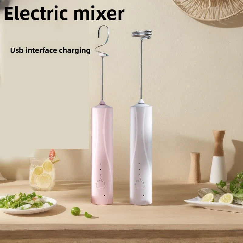 Blender Bubbler Home Semi automatic Baking Wireless Bubbler Cream Beater Handheld Blender