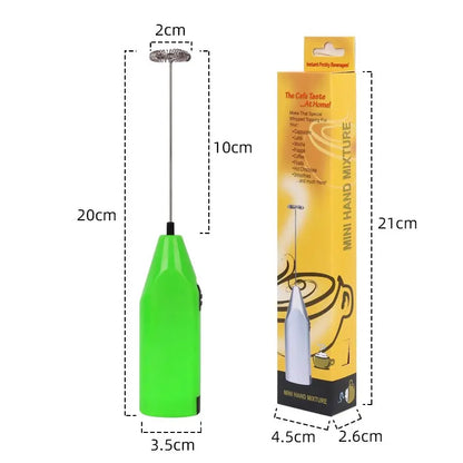 Electric Milk Frother Handheld Egg Beater Foamer Coffee Maker Electric Blender Mixer Mini Portable Blender Kitchen Tools