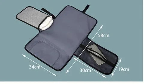 Diaper Bag Backpack Baby Essentials Travel ToteWaterproof with Multi-function Changing Station Pad Stroller Straps Big Mommy Bag