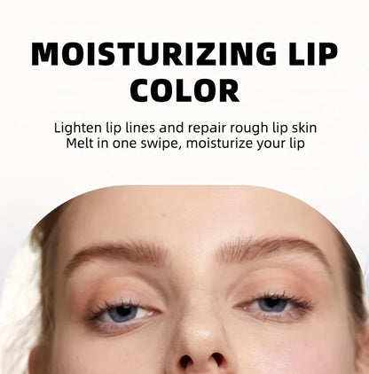 BEAUTY GLAZED Nourishing Lip Balm with Plant Squalane and Amino Acids, Natural Oil-Based, Long-Lasting Moisture Plant Squalane