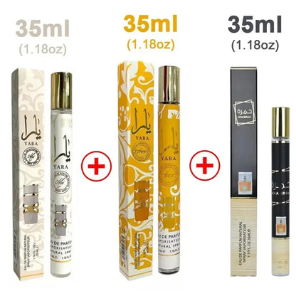 35ml Arabian Perfumes Lasting Fragrance Spray Floral Scent Eau De Parfum Cologne Deodorants High Quality Gifts Small Test Tube