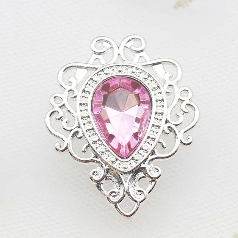 10 pieces of new crystal sewing accessories, sewing accessories, decorations, artificial accessories, used to decorate the party