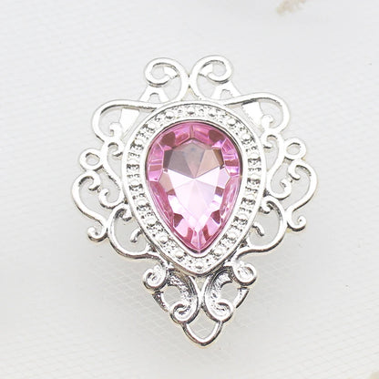 10 pieces of new crystal sewing accessories, sewing accessories, decorations, artificial accessories, used to decorate the party