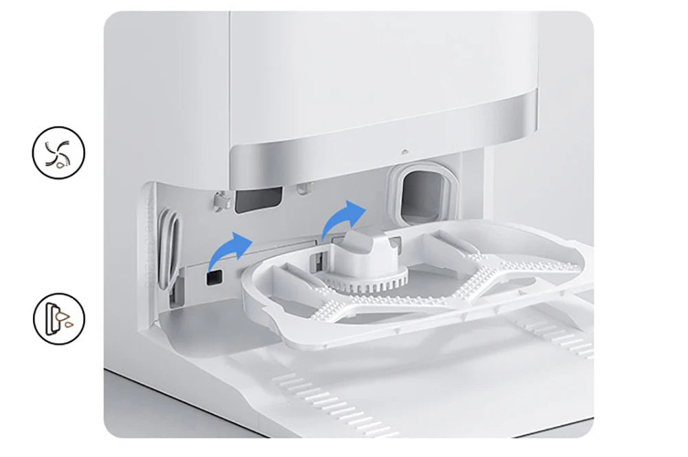 XIAOMI MIJIA OMNI 2 Robot Vacuum Cleaners C102CN Home Robot Vacuum Cleaners and Mop Combo APP Control Self Cleaning Empty Dock