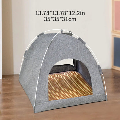 Cat Tent High Quality Cat Bed Foldable Pet Bed Waterproof Cat Camping Bed Portable Bed