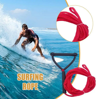 Wake Surf Rope Ski Ropes For Water Skiing High-Strength Accessories 24ft For Wakeboard Boat Towing Beginner Skiers