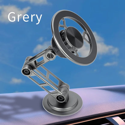 Universal metal magnetic mobile phone holder Foldable rotating mobile phone holder Dashboard windshield Car mobile phone holder