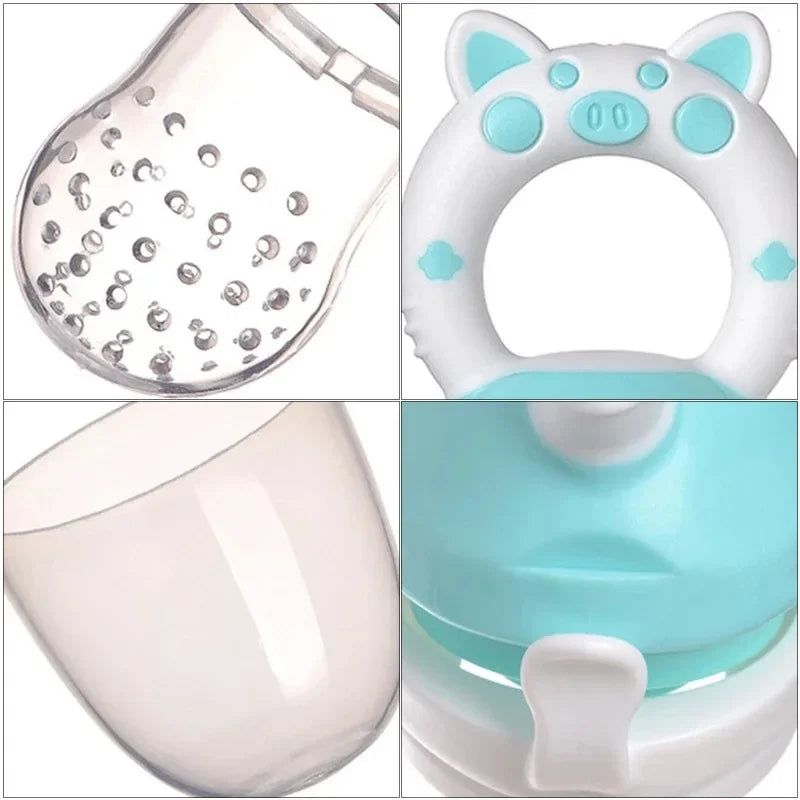 Silicone Fresh Food Nipple Baby Feeder Kids boy girl Fruit Nipples Feeding Safe Infant Baby Supplies Nipple soother Bottles