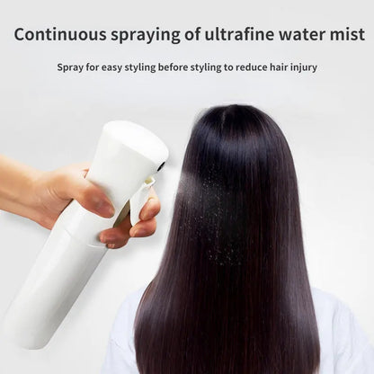 High pressure continuous spray bottle, hair makeup, hydration spray bottle, divided bottles, press fine mist watering can