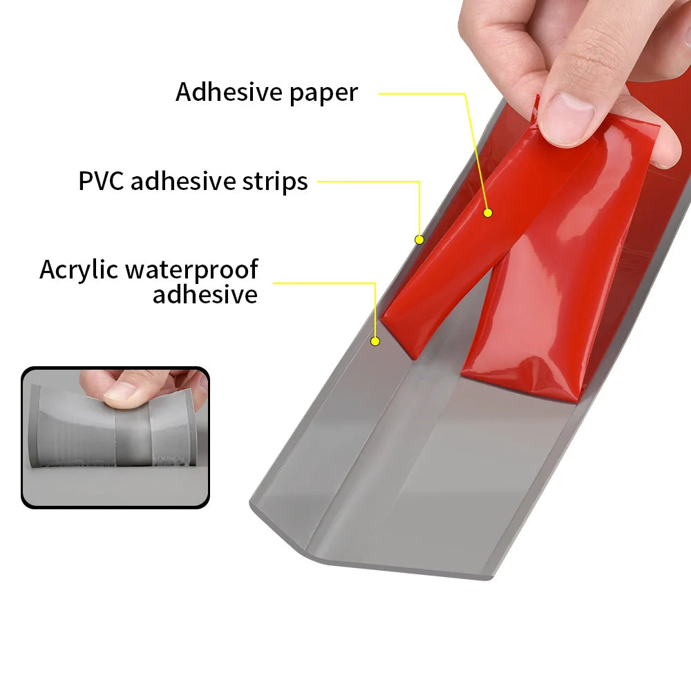 L-Shaped Stair Anti-Slip Tape Strips For Indoor And Outdoor Steps Decoration Waterproof Home Office Building Apartment Edge Safe