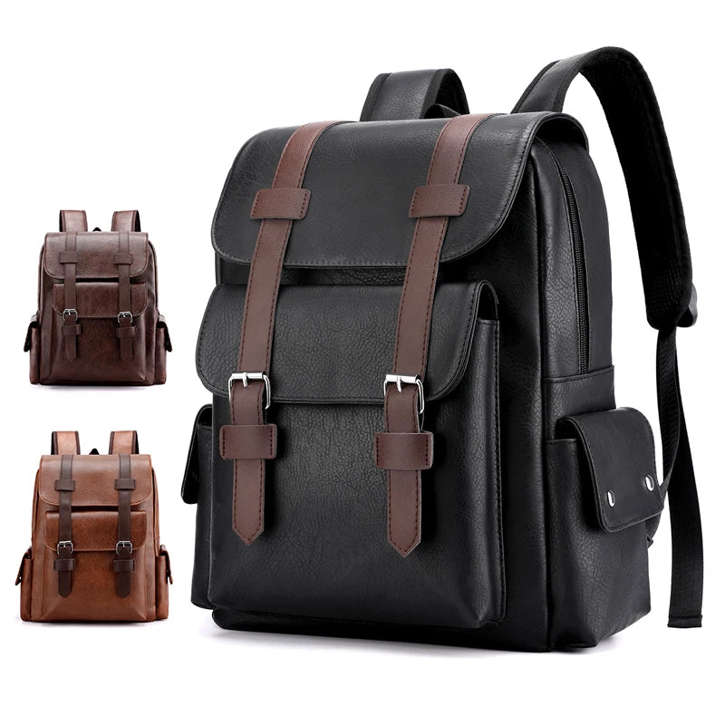 17.3-inch laptop backpack - Business briefcase, large capacity, adjustable shoulder straps, travel backpack