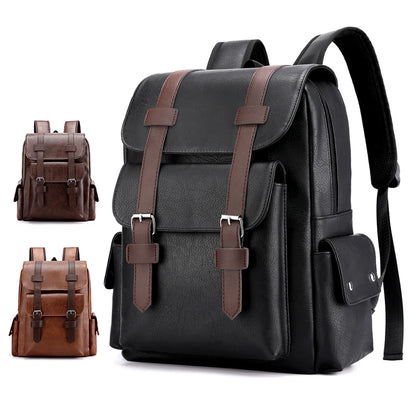 17.3-inch laptop backpack - Business briefcase, large capacity, adjustable shoulder straps, travel backpack