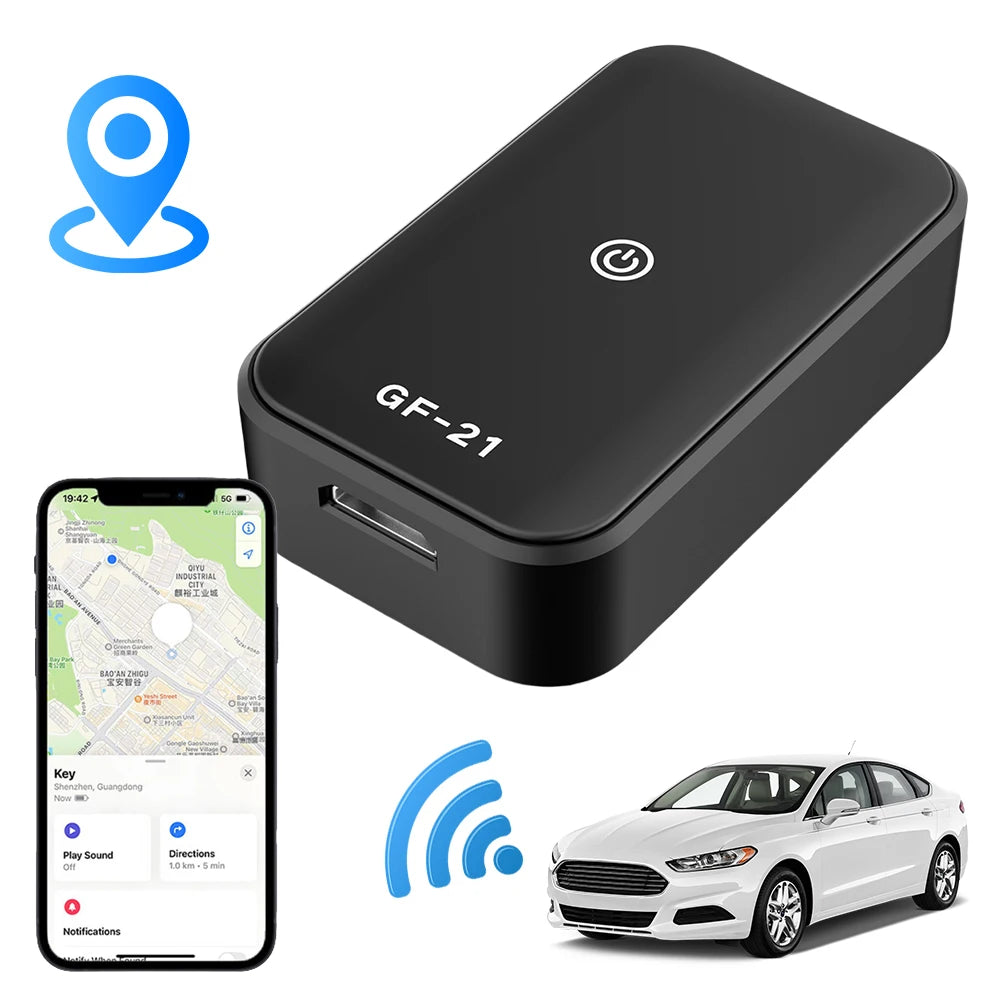 Car Vehicle Tracking Device APP Control Mini GPS Tracker WiFi LBS GPS Position Smart Finder Locator Pet Vehicle Lost Tracker