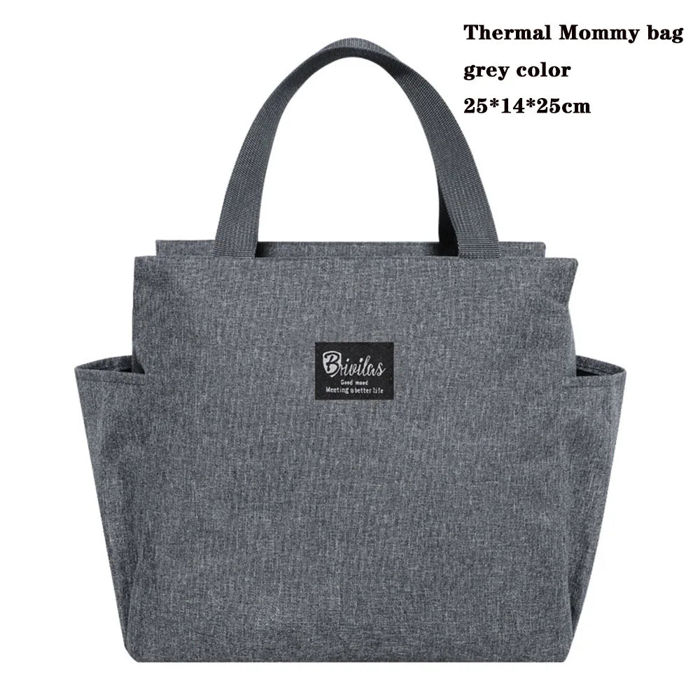 Food Storage bag Student lunchbag cool food bag for Children Food Container for Kids Schiool Thermal Lunch food Bag Mommy bag