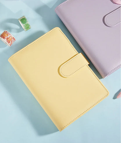 A6 Binder Cash Envelopes for Budgeting Money Organizer for Cash Money Envelopes for cash Leather A6 Binder with zipper