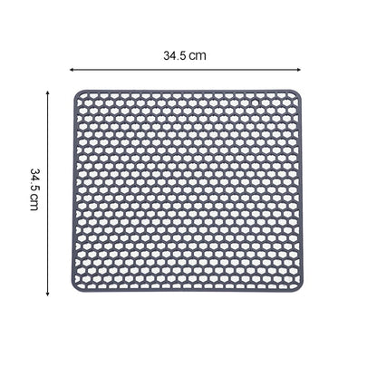 Sink Protectors for Kitchen Sink,Silicone Sink Mats for Bottom of Kitchen Sink Grid Accessory,Non-Slip Sink dish drying Mat