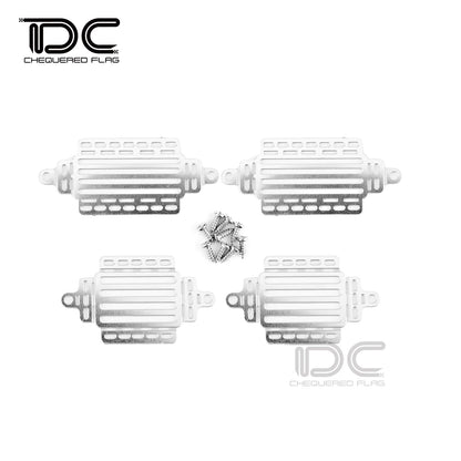 for WPL D12 Truck 3D Metal Lamp Cover Headlight Front & Rear Light Guard 1/10 RC Trailer Remote Control Car Spare Part Upgrade