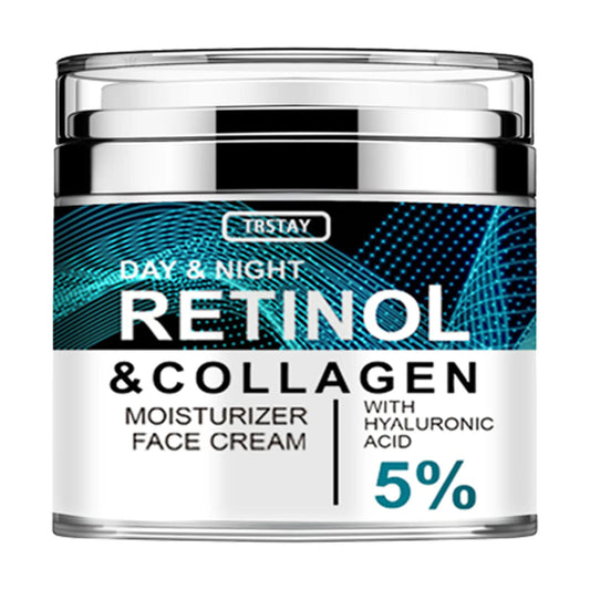 Collagen Retinol Hyaluronic Acid Cream, Retinol and Collagen Face Cream, Anti Againg Collagen Retinol Hyaluronic Acid Cream