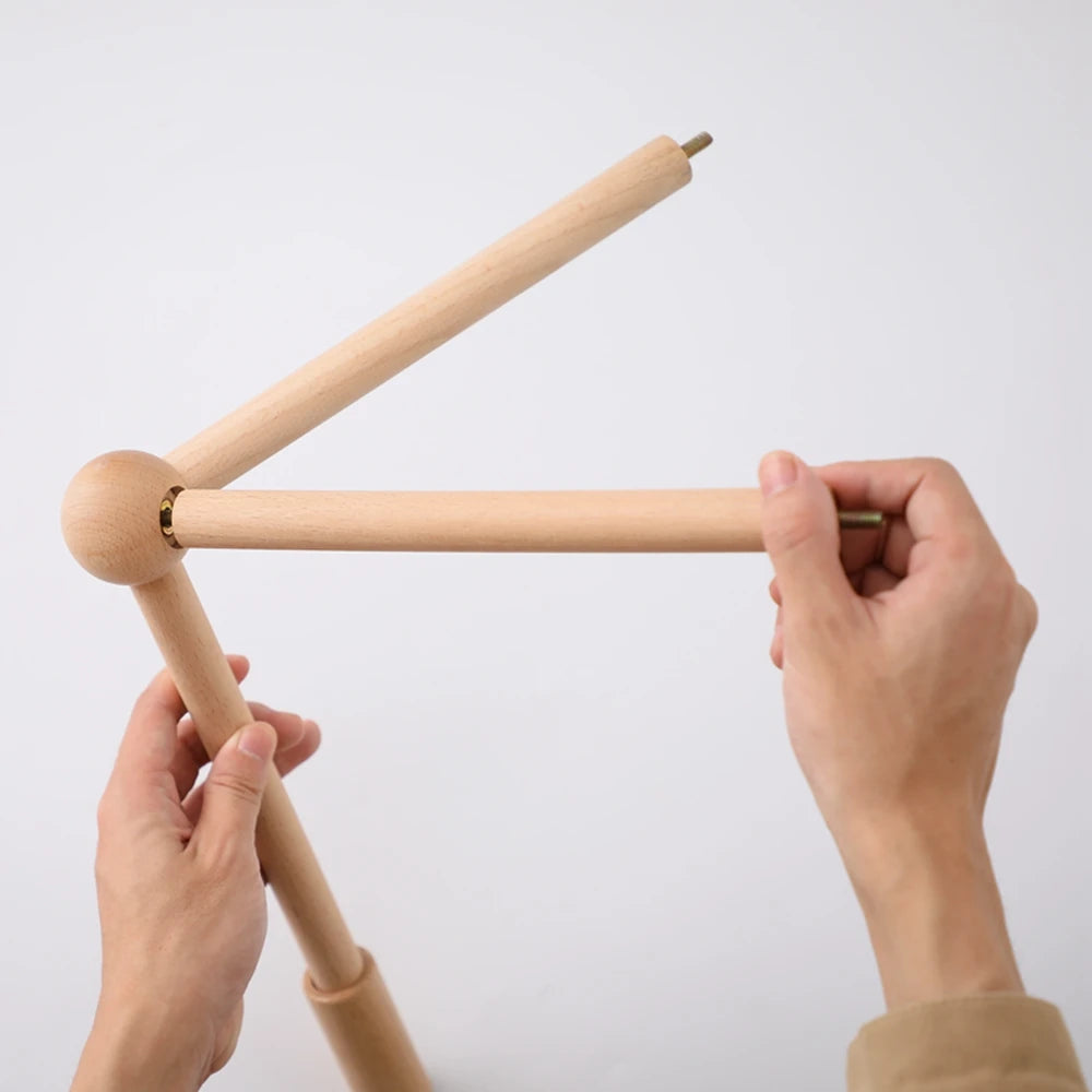 Baby Toys Play Gym Wood Baby Toy 0 to 6 Months Activities for Baby Wooden Newborn Furniture Baby Activity Gym Baby Rattle Toys