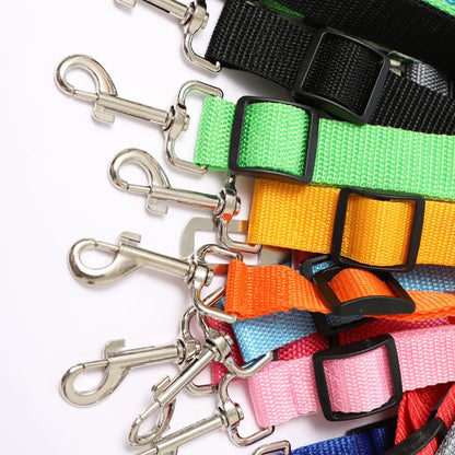 Car Seat Belt Buckle Pet Seat Adjustable Pet Cat Dog Pet Supplies Vehicle Dog Harness Pet Leash Car Safety Buckle Accessories