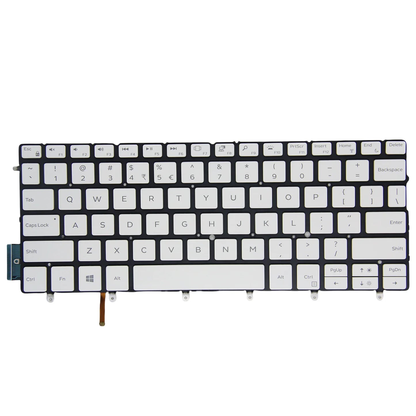 100%New US for Dell XPS 13 9370 9375 9380 9317 9305 P82G 7390 Laptop Keyboard