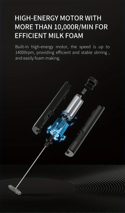 1pc Multifunctional Coffee Milk Frother Frother Home Milk Frother Maker Blender Handheld Egg Whisk Automatic Blender Cream