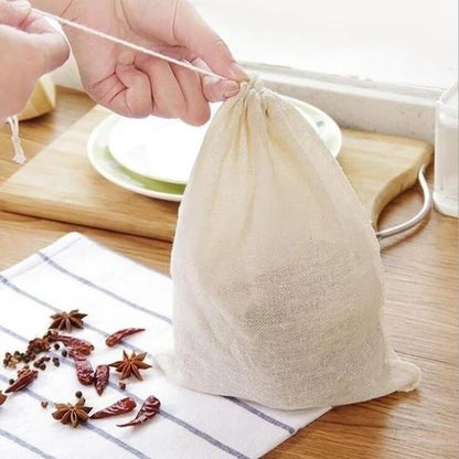 Drawstring Filter Bag Soup Bag Marinated Bag Slag Bag Kitchen Supplies Home Organization and Storage
