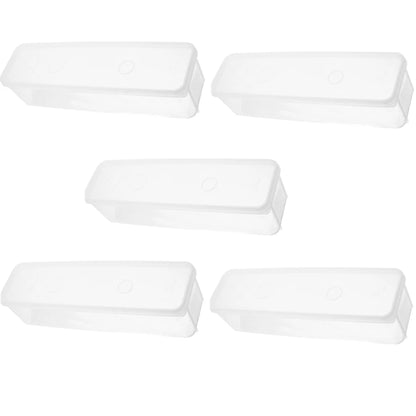 HealthyFoodStorageContainers Plastic Food Containers with Removable Lids Stackable Portable Trays for Fruits Vegetables and Meat