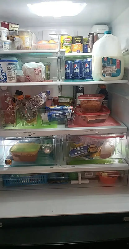 1/3/5PCS Refrigerator Shelf Mat Reusable Cabinet Drawer Shelf Anti Slip Protective Mat Washable Stain Resistant Mold Resistant