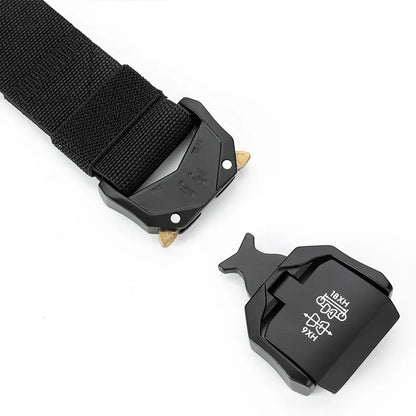 New Tactical Belt Quick Release Elastic Belt Casual Tooling Training Belt Men's Trousers Belt