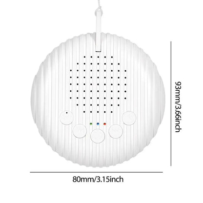 White Noise Machine USB Rechargeable Timed Shutdown Sleep Sound Machine For Sleeping Relaxation for Baby Adult Office Travel