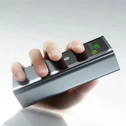 New PD100W Power Bank 30000mAh Large Capacity Two-way Fast Charging Portable Powerbank Laptop External Spare Battery for Macbook