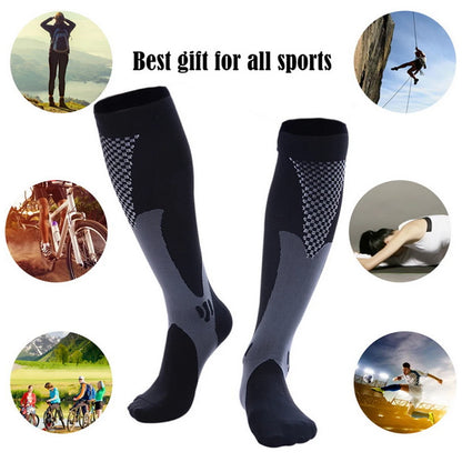 BraceTop 1 Pair Sports Stockings Compression Golf Sport Socks Medical Nursing Stockings Prevent Varicose Veins Socks Rugby Socks