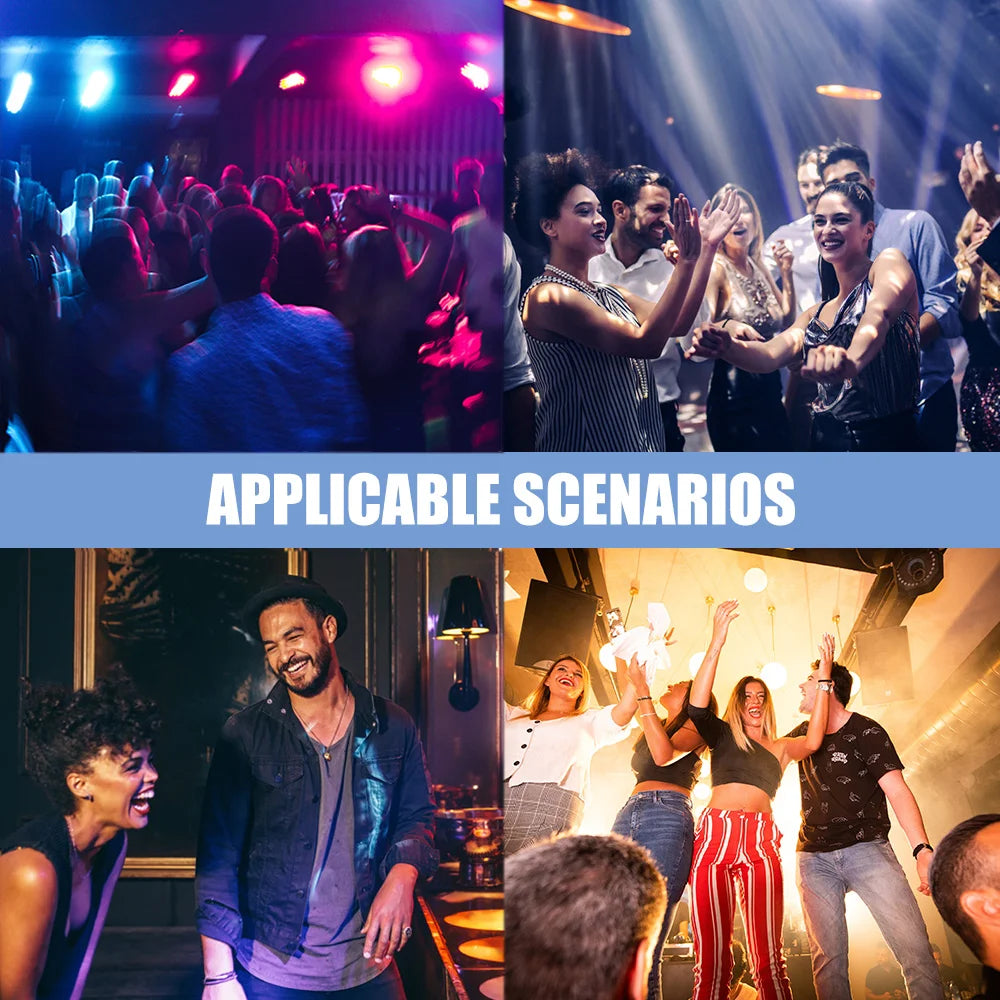 2PCS Led RGB Bulb E27 AC220V 7W 8W 9W Smart Light Bluetooth RGB Lamp Remote Control for Bedroom Room Decoration Party Lights