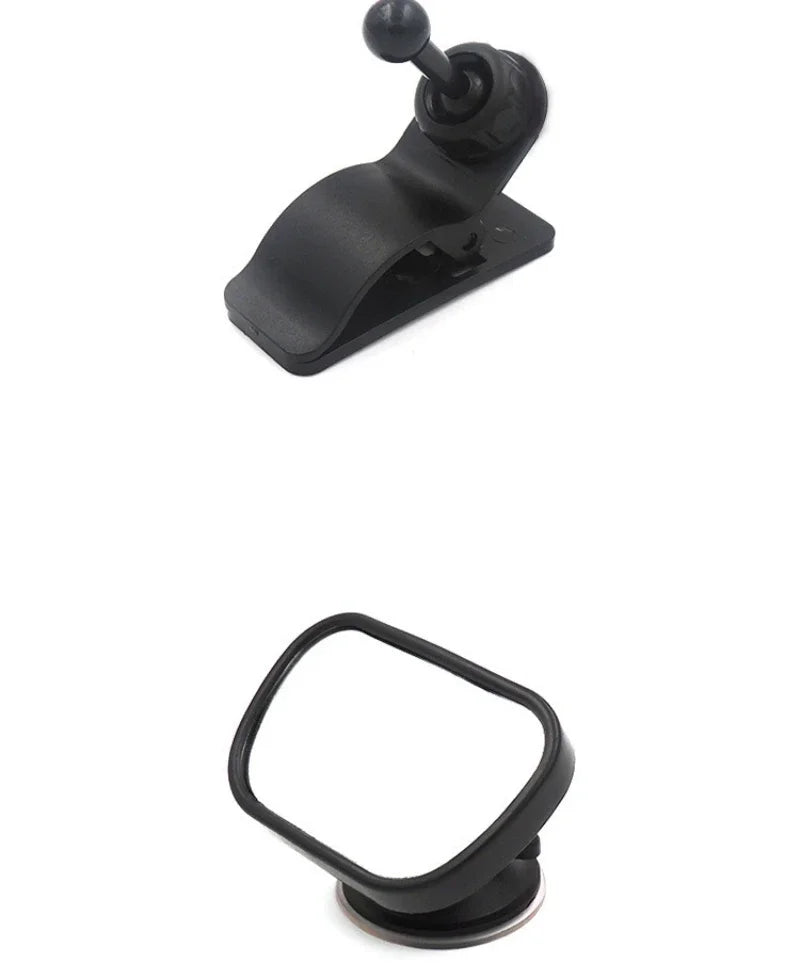 Baby Mirror 2 in 1 Mini Children Rear Convex Mirror Car Back Seat View Adjustable Auto Kids Monitor Car Accessories