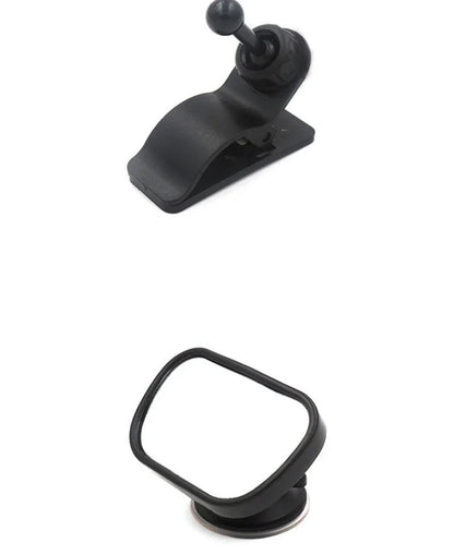 Baby Mirror 2 in 1 Mini Children Rear Convex Mirror Car Back Seat View Adjustable Auto Kids Monitor Car Accessories